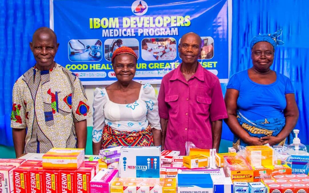 Ibom Developers’ Medical Outreach Impacts 1800 Residents in Emereoke Kingdom, Akwa Ibom