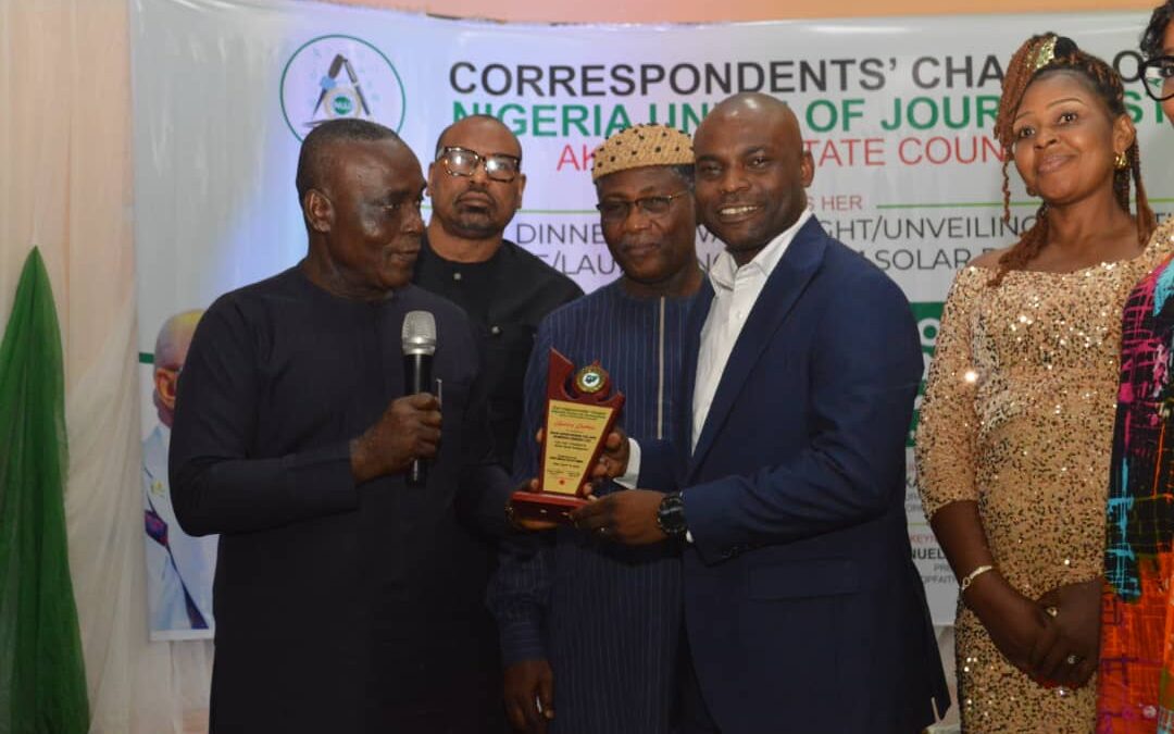 Sumedha Energy, Ibom Developers Honored For Job Creation at NUJ Dinner